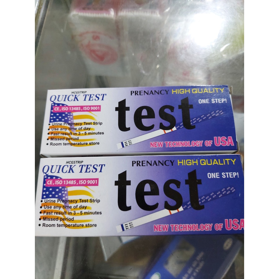 Que thử thai Quick Test phát hiện thai sớm