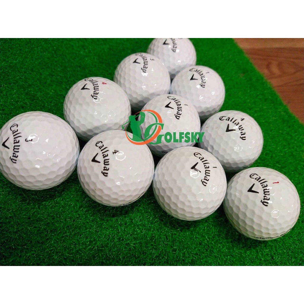 Bóng golf cũ cả các thương hiệu : Titleist pro , callaway , sixon, nike ,... chính hãng mới 90 - 95%
