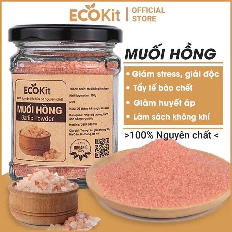 Muối hồng Himalaya hạt mịn nấu ăn, nấu sữa...cho bé ăn dặm Sumishop2019