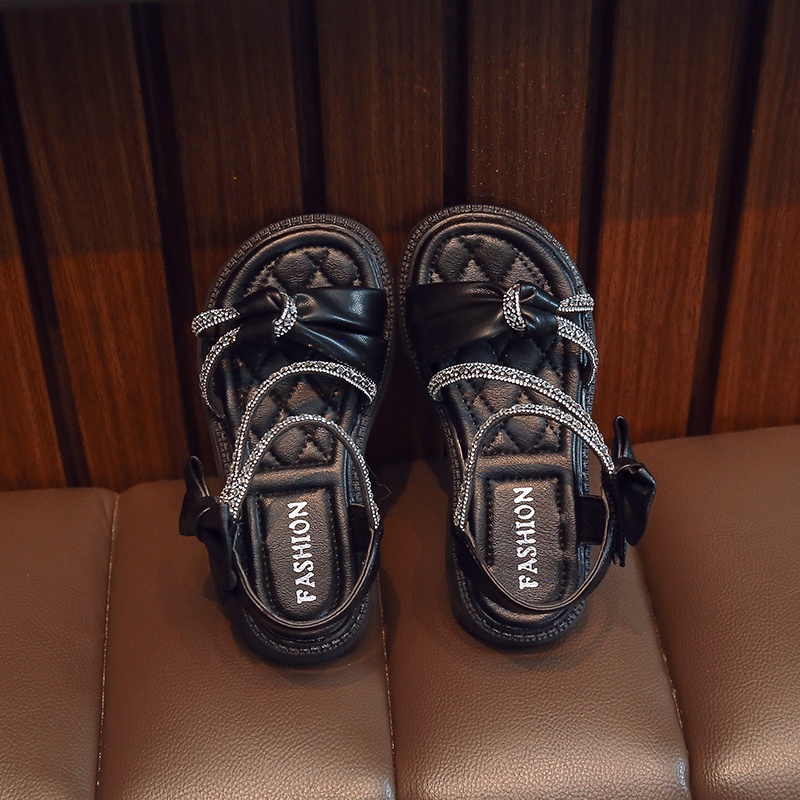 Sandal Thiết Kế Mới Thời Trang Theo Phong Cách Hàn Quốc Cho Bé Gái