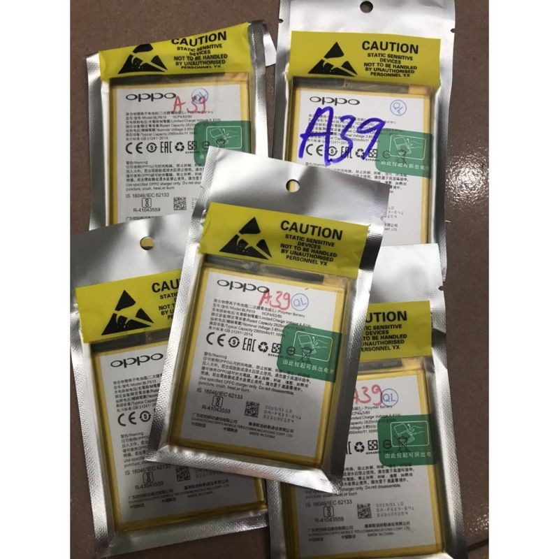 pin oppo A39 / neo 9s / BLP619 / 2820mAh loại zin