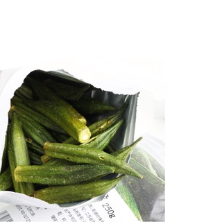 Đậu bắp sấy giòn 100gr/gói