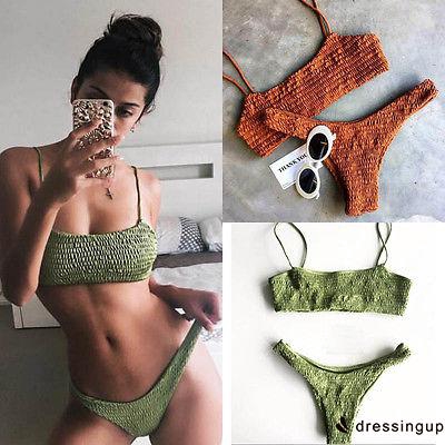 DRESSINGUP-Bộ đồ bơi 2 mảnh thời trang quyến rũ cho nữ