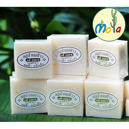 [COMBO 6] Xà Phòng Sữa Gạo Rửa Mặt Tắm Body JAM 60g - Thái Lan Mola