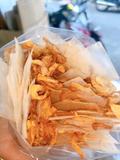 BÁNH TRÁNG MUỐI TỎI HÀNH PHI ( bánh tráng nghệ sĩ)