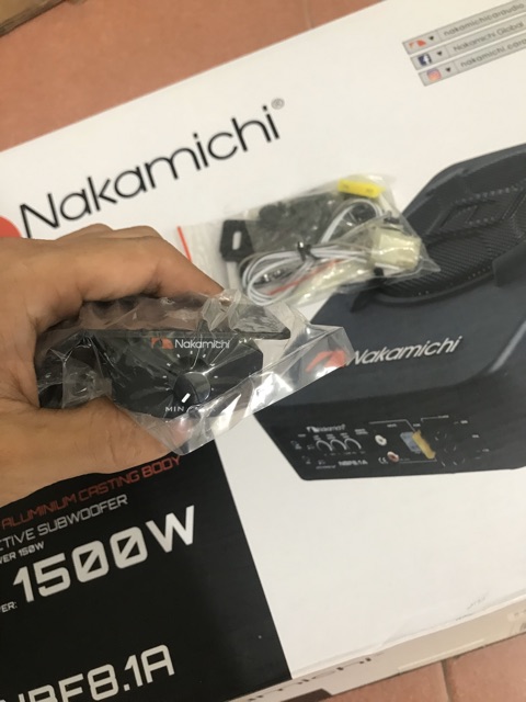 Sub Nakamichi 8.1 hàng chính hãng cực chắc tiếng