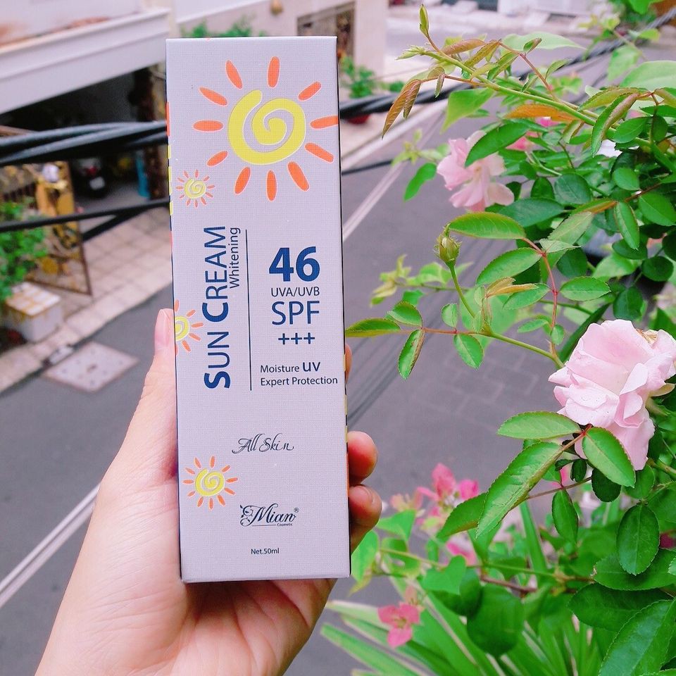 Kem chống nắng Mian make up SPF 46 PA+++ tác dụng 7 tiếng