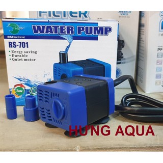 Bơm nước bể cá mini - bơm chìm bể cá, hồ thủy sinh, hòn non bộ, tiểu cảnh RS 701 3W, RS 901 5W chạy êm tiết kiệm điện
