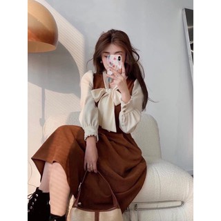 VÁY XOÈ DA LỘN PHỐI TƠ NÂU TÂY