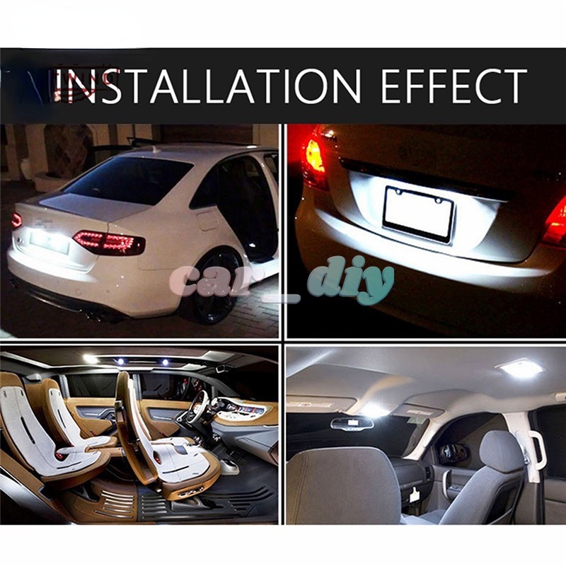 1 Bóng Đèn LED T10 w5w 24SMD Cho Nội Thất Xe Hơi