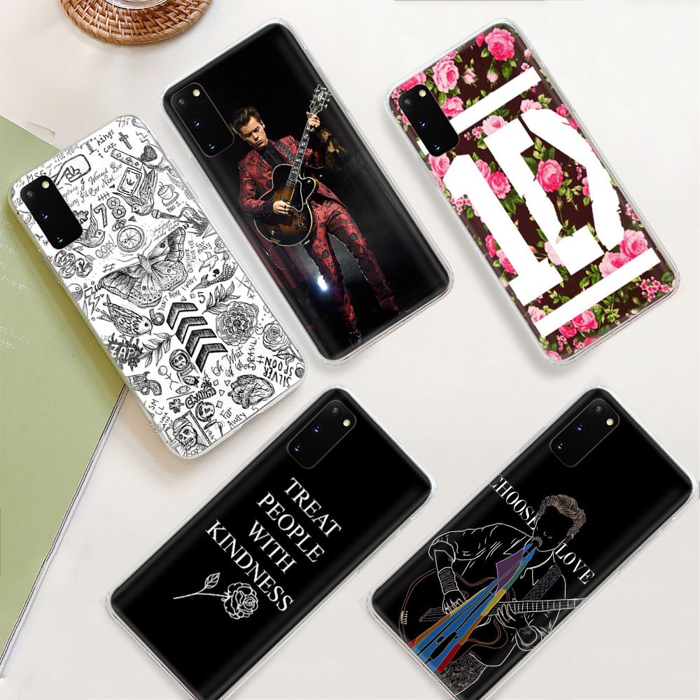 Ốp Điện Thoại Trong Suốt Hình Ty15 One Direction Cho Samsung S10 Lite S10E S20 Fe Ultra A2 Core Plus