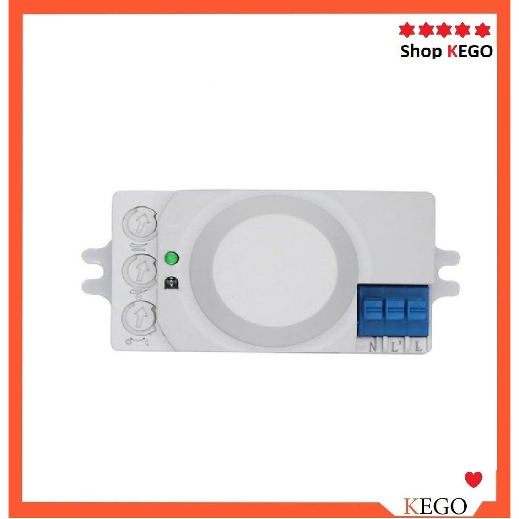 Công Tắc Cảm Biến Chuyển Động Radar Vi Sóng BC 05 - Tự động bật tắt đèn , thiết bị khi có chuyển động