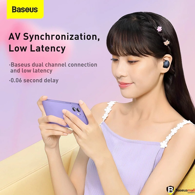 Baseus -BaseusMall VN Tai nghe không dây Baseus Bowie E2 True Wireless Earphones