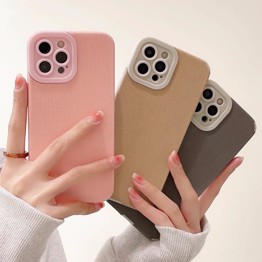 Ốp điện thoại chống sốc đơn giản thích hợp cho iPhone 13 12 11 Pro Xs Max XR X 8 7 6 6s Plus