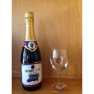 nước trái cây có gas GRAPE HILL Red Grape/ White Grape/ Apples - Nho Đỏ/ Nho Trắng/ Táo/ Chanh Dây 750ml
