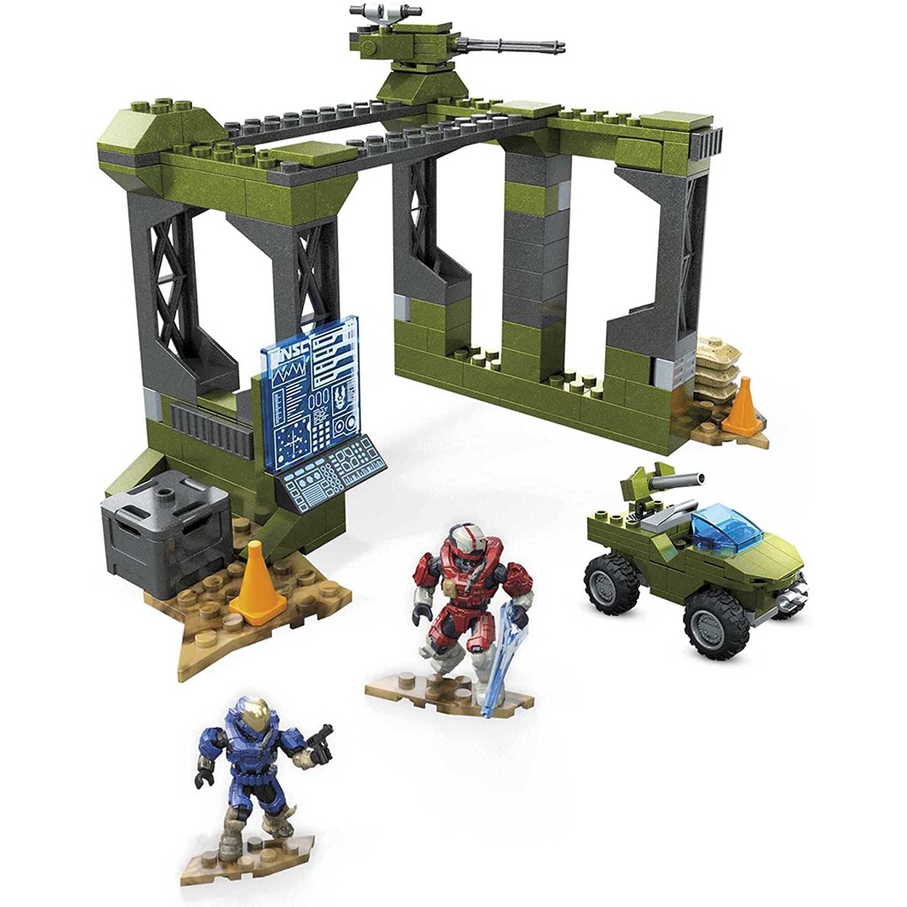 Mega Construx Halo Infinite Construction Set with Spartan Gungnir - Bộ xếp hình Mega Construx
