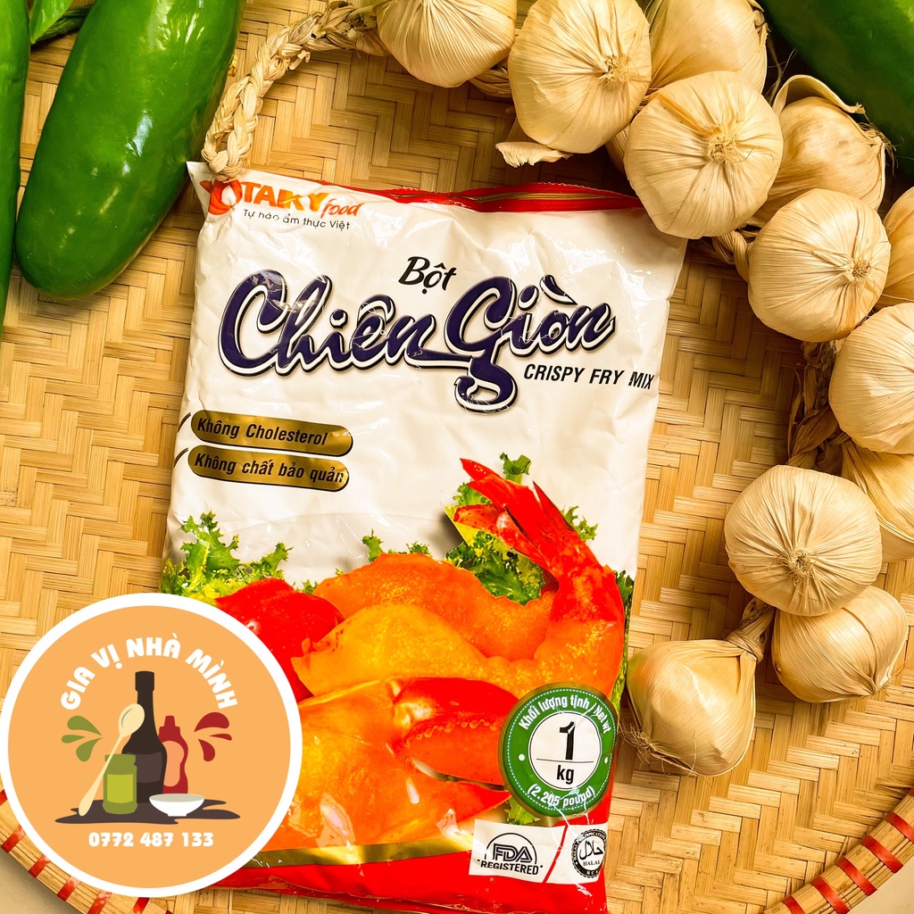 BỘT CHIÊN GIÒN TÀI KÝ ĐỎ 150GR-1KG