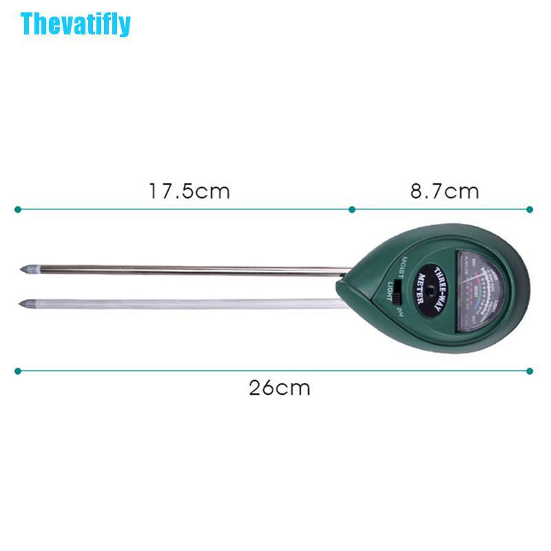 Thiết Bị Đo Độ Ẩm Và Kiểm Tra Độ PH Của Cây Trồng 3 Trong 1