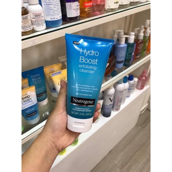 Sữa Rửa Mặt Neutrogena Hydro Boost Cleanser 141g