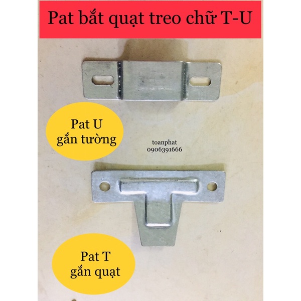 Pát bắt quạt treo tường