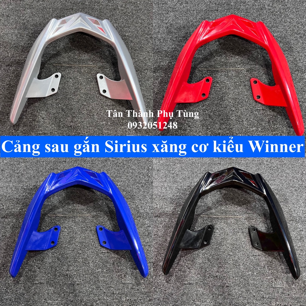Cảng sau gắn Sirius kiểu Winner
