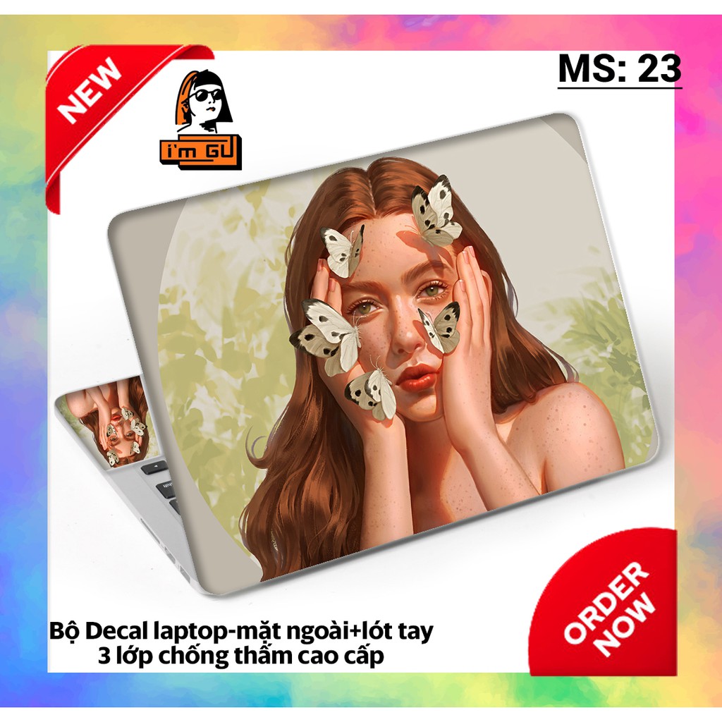 BỘ DECAL DÁN LAPTOP Decal cao cấp 3 lớp chống thấm TẤT CẢ CÁC DÒNG MÁY MACBOOK/ACER/HP/DELL | BigBuy360 - bigbuy360.vn