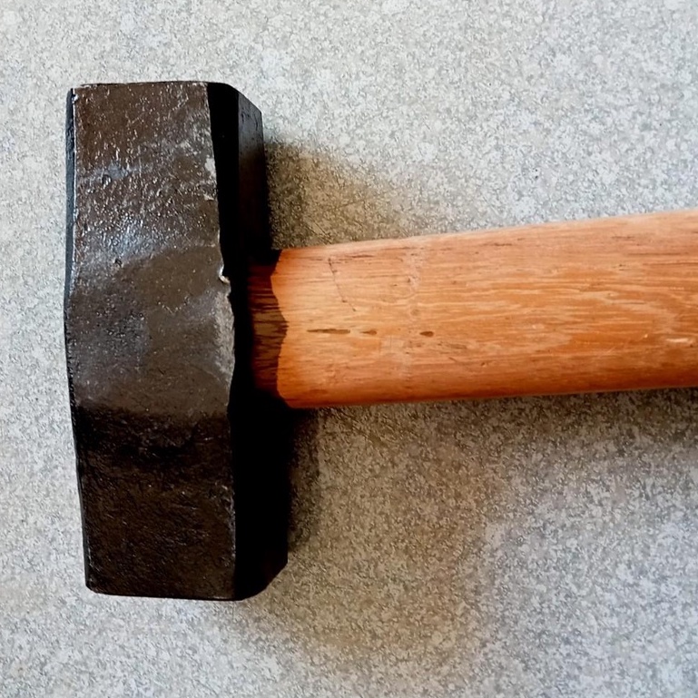 Búa đóng đinh thép xịn tốt búa rò rèn cán cây câm xe chắc chắn