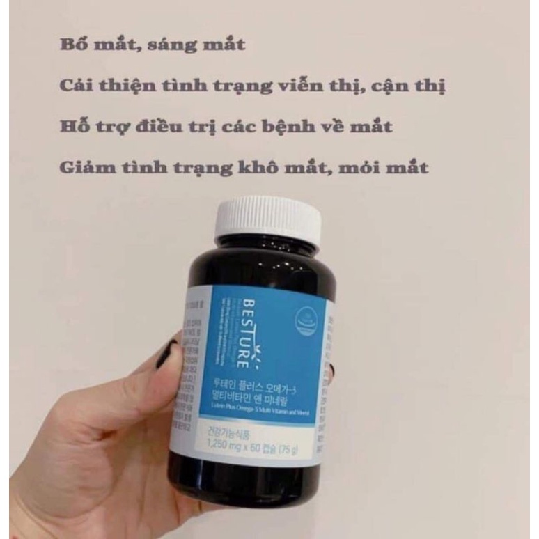 Viên uống bổ mắt Besture hộp 60v