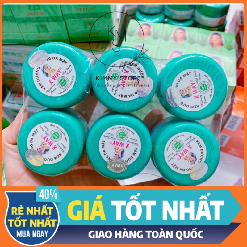 kem X way lẻ hộp 8g màu xanh