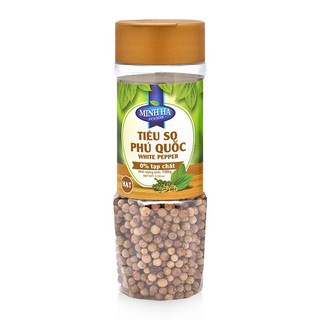 (hết hàng)Tiêu sọ Phú Quốc nguyên hạt hiệu Minh Hà lọ 100g