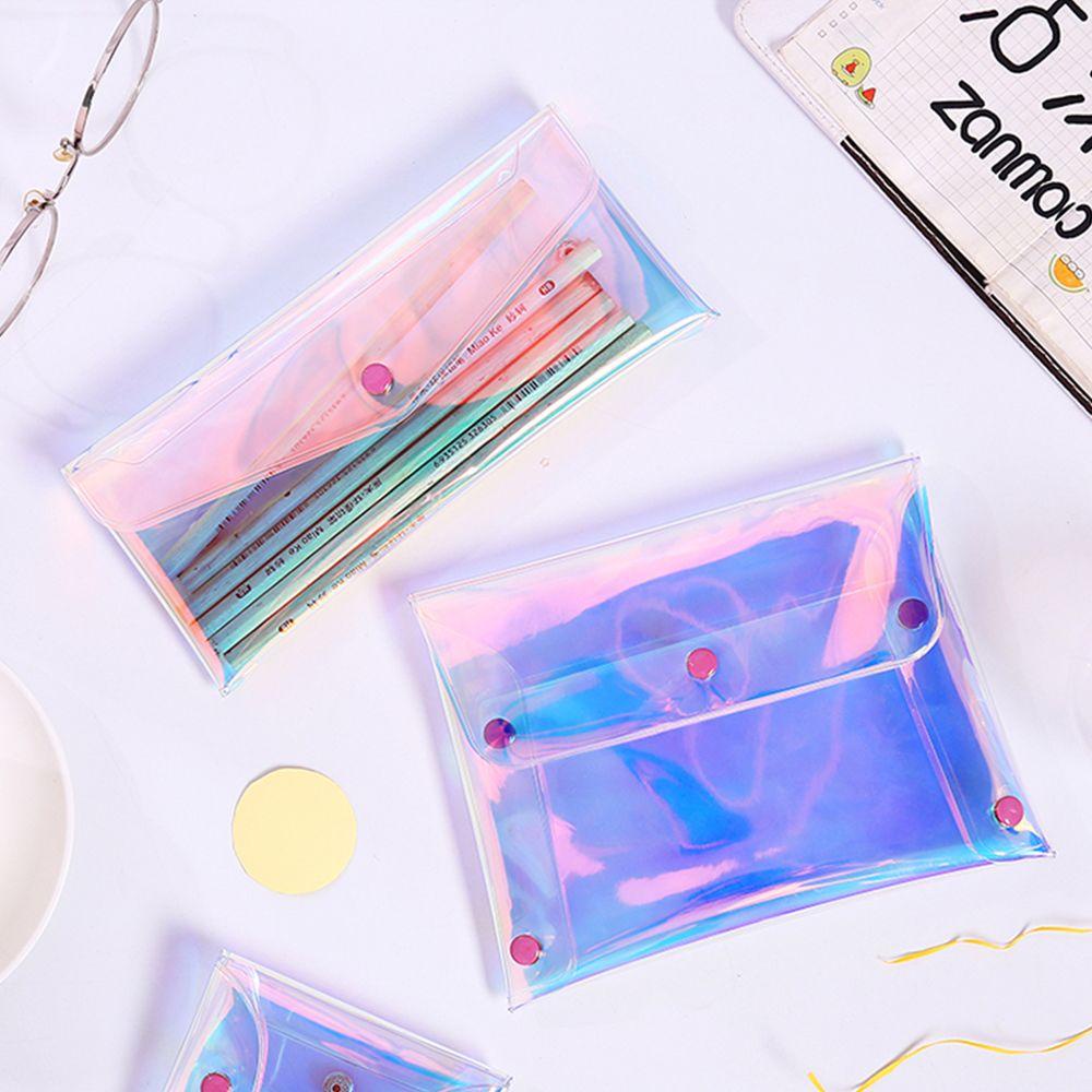 UUMIR Túi Đựng Bút Chì / Tiền Xu Bằng PVC Trong Suốt Tiện Dụng