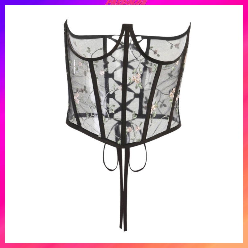 Thắt lưng corset ren có độ co giãn gợi cảm cho nữ