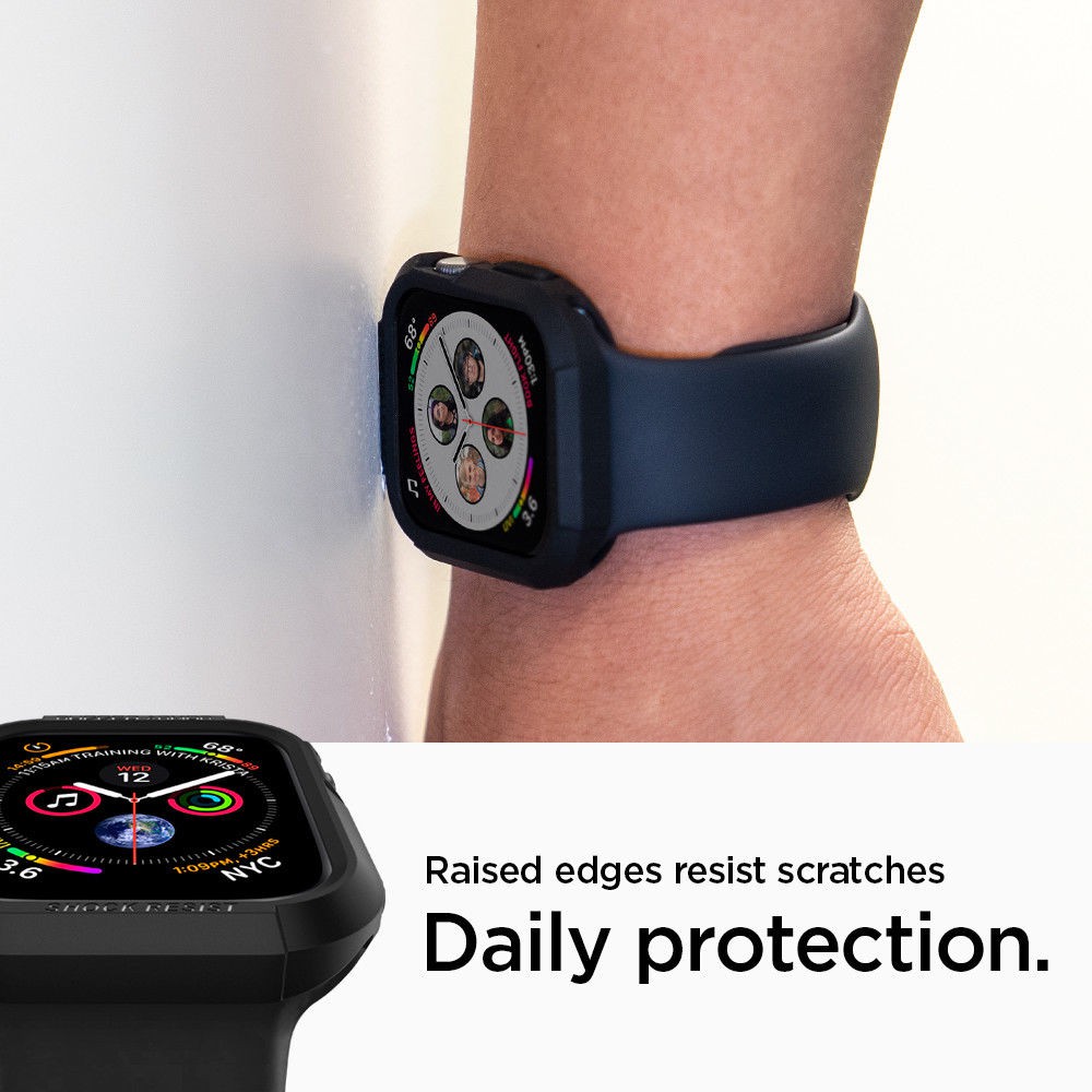 Case Bảo Vệ Apple Watch Spigen Rugged Armor (Chính Hãng)