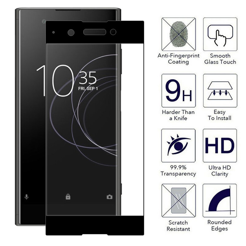 Kính Cường Lực Toàn Màn Hình Cho Sony Xa1 Plus