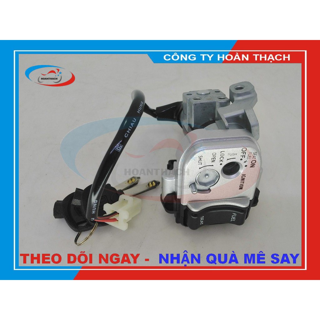 BỘ KHÓA TỪ XE MÁY AIR BLADE ( 2016 ) 6 CẠNH