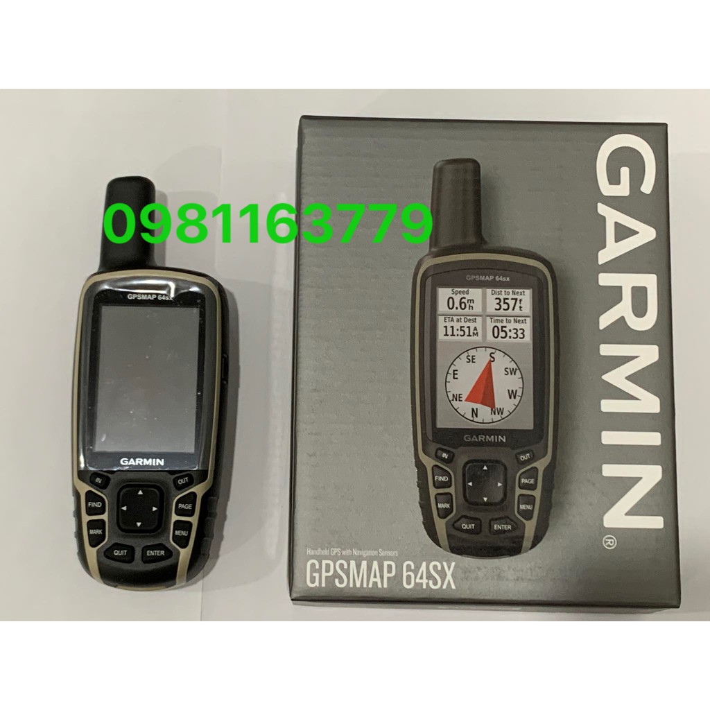 Máy định vị GPS Garmin 64SX Tiếng Việt