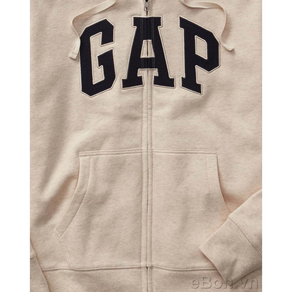 Áo khoác nỉ Gap Factory Arch Logo Zip Hoodie AK144 | BigBuy360 - bigbuy360.vn