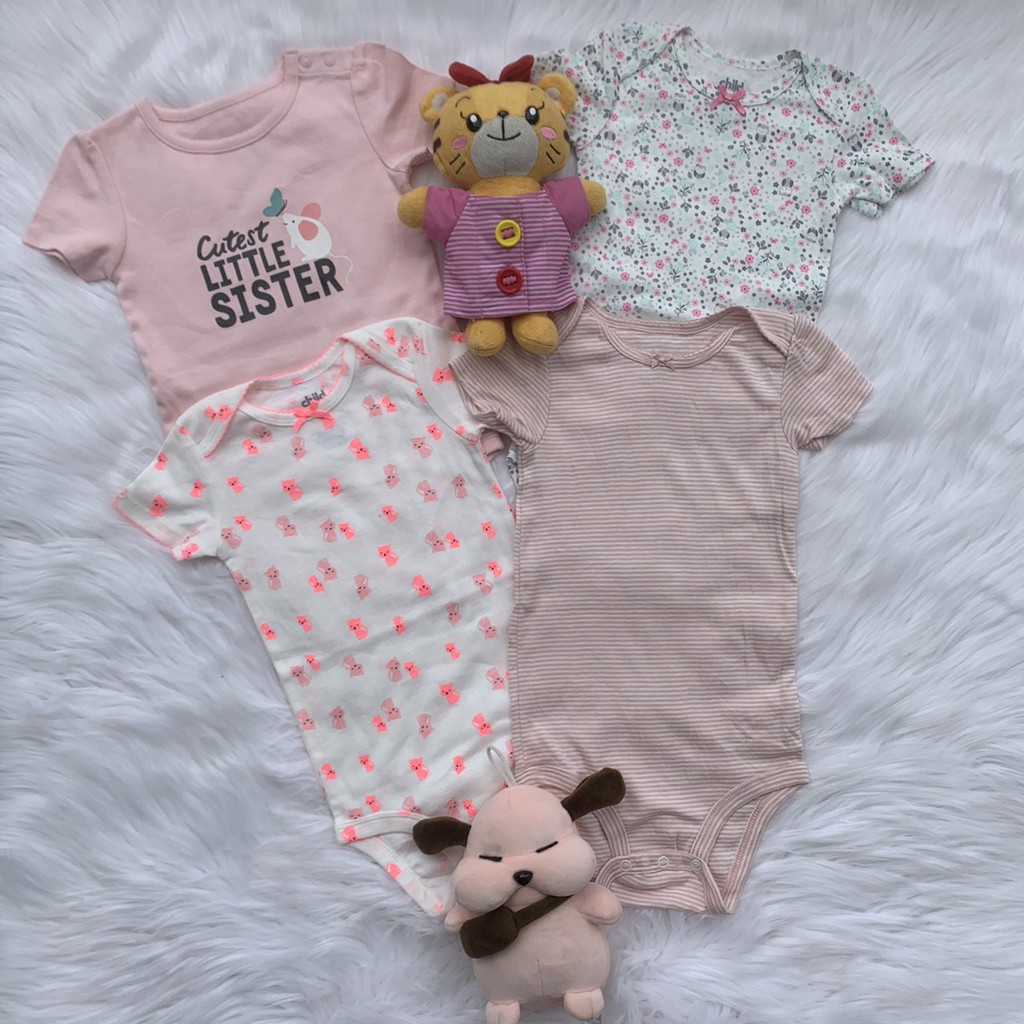 Set 5 Bodysuit cho bé trai/bé gái