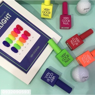 Bộ sản phẩm  SƠN GEL VERY GOOD NAIL CAO CẤP HÀN QUỐC HIGHLIGHT TONE MÀU MÙA HÈ [Chính hãng]