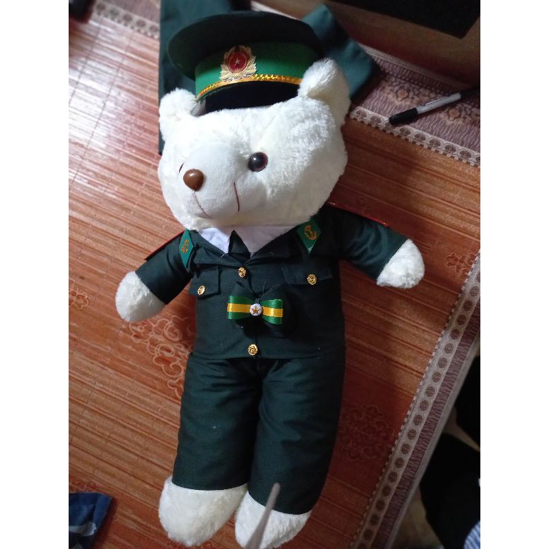 gấu bông biên phòng 70cm
