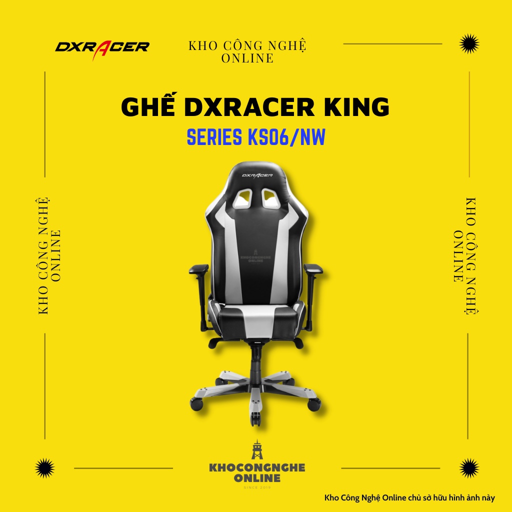 Ghế DXRACER King Series KS06/NW