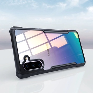Ốp lưng XUNDD Samsung Note 10+ ( Plus ) / Note 10  Mặt lưng trong suốt, Viền TPU , Chống sốc