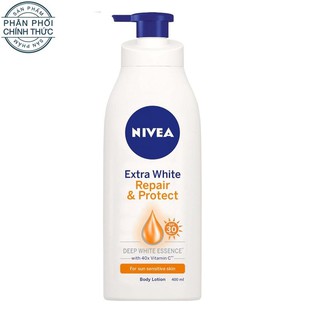 🍀🍀Sữa Dưỡng Thể Nivea Extra White Repair and Protect - 400ml