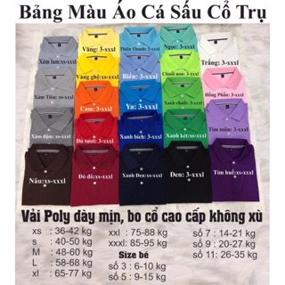 Áo thun cá sấu chất poly vải siêu đẹp,bảo đảm không xù lông