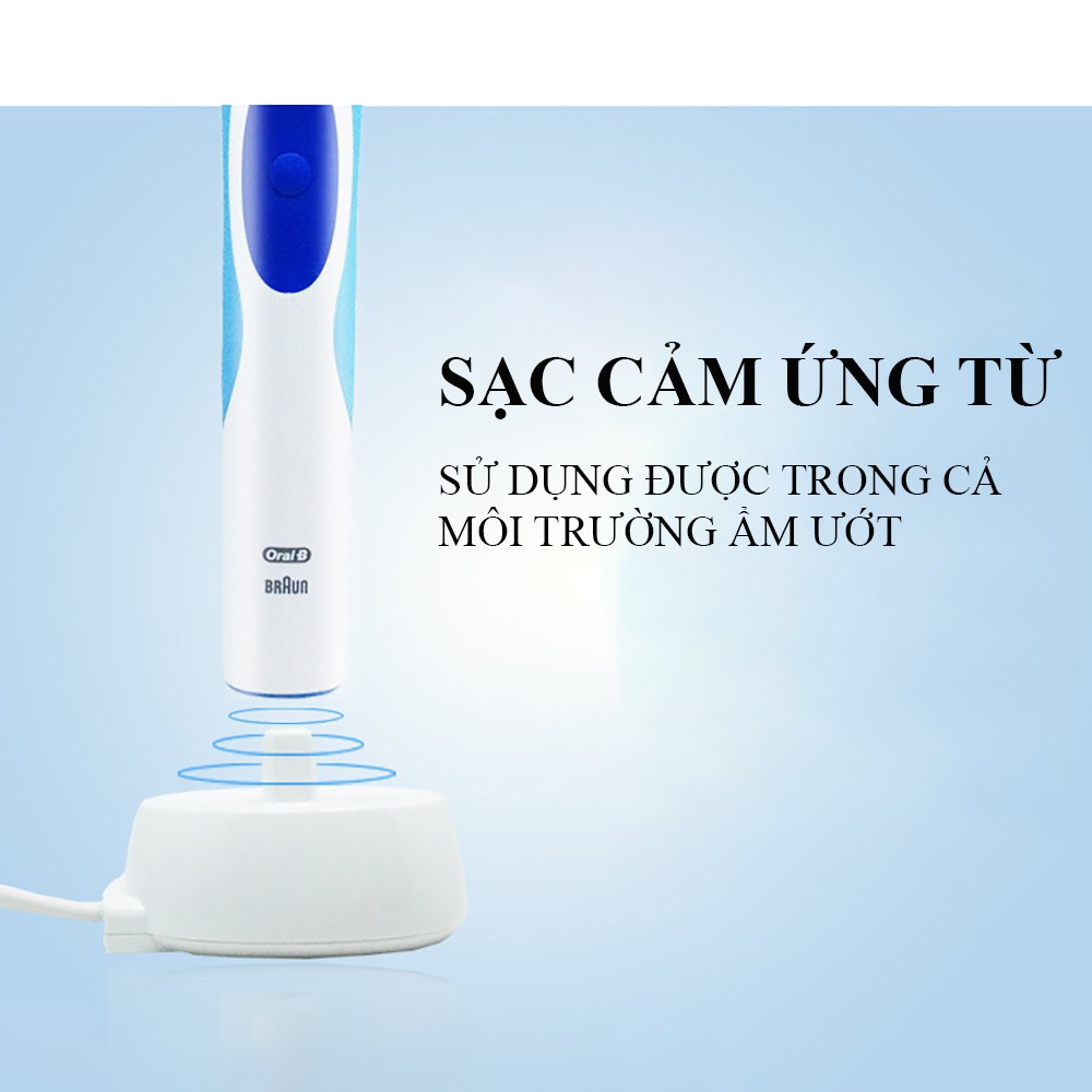 [Hàng Chính Hãng] Bàn chải điện Oral-B, bàn chải đánh răng điện, bảo hành 2 năm, lỗi đổi mới trong 7 ngày đầu nhận hàng