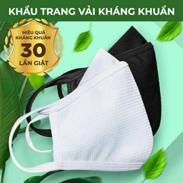 Khẩu trang vải protech mask 3 lớp kháng khuẩn