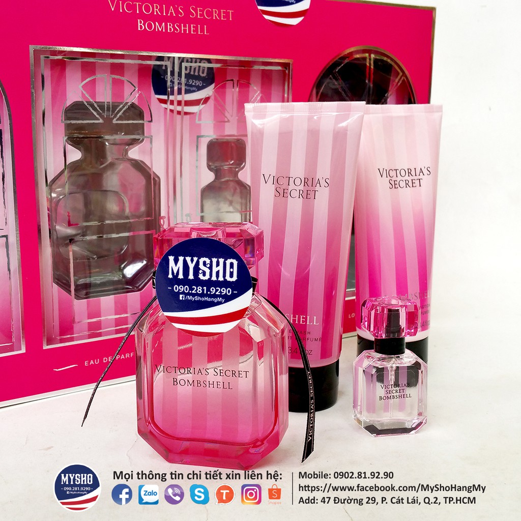 [Bộ 50ml] Nước hoa Bombshell, bán lẻ không hộp | Thế Giới Skin Care