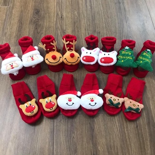 Vớ/tất NOEL -  TẾT cho bé dưới 12 tháng siêu xinh