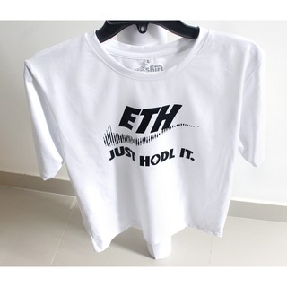 Áo thun ETH JUST HODL IT (cointshirt), Ethereum, Binance, Bitcoin