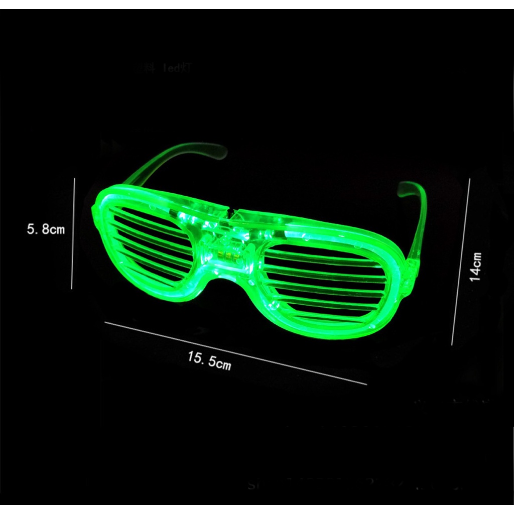 Kính mắt đèn led đủ màu  đủ kiểu dáng ANDY KIDS kính sáng đèn 3 chế độ nhấp nháy cho những chuyến vui chơi cắm trại nhóm